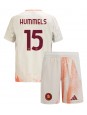 AS Roma Mats Hummels #15 Dječji Gostujuci Dres kompleti 2024-25 Kratak Rukavima (+ kratke hlače)